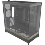Montech HS02 černá / ATX / 2x USBA / 1x USB-C / bez zdroje / průhledná bočnice (HS02 (B))