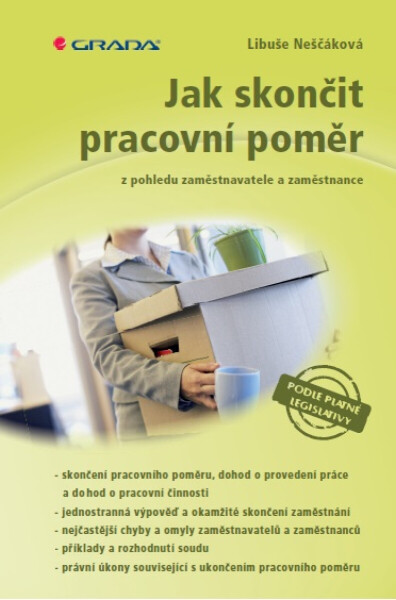 Jak skončit pracovní poměr - Libuše Neščáková