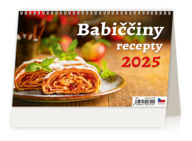 Stolní kalendář 2025 Babiččiny recepty