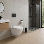 Erga Lily+, závěsná WC mísa 490x370x365mm, Rimless Tornado 2 + toaletní sedátko s pomalým zavíráním, bílá, ERG-V03-LILY-TO2-WH