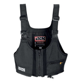 Horní díl pro dámské motocyklové kalhoty iXS Tex-Zip II vel.L, černý (textil)