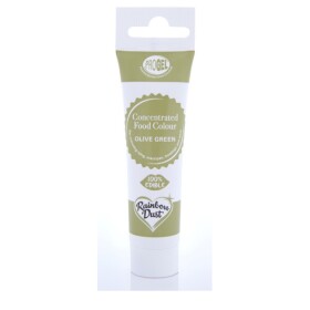 Rainbow Dust ProGel® Gelová barva Olive Green 25g