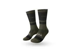 Fizik OFF-ROAD FZKSOCKSOF6110 ARMY/BLACK - Fizik Off-Road ponožky Army/Black vel. L