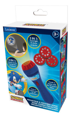 Lexibook baterka s projektorem příběhů Sonic - Alltoys Lexibook