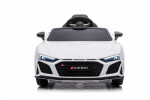 Mamido Dětské elektrické autíčko Audi R8 Lift bílé