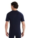 Pánské triko ICEBREAKER Mens 200 Oasis SS Crewe, Midnight Navy velikost: M