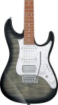Ibanez AZ22S1F Transparent Black Sunburst