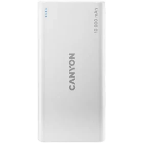 CANYON CNE-CPB1008W bílá / Powerbanka / 10000mAh / 1x microUSB / 1x Lightning / 2x USB-A (CNE-CPB1008W)