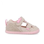 Dívčí barefoot sandály LONA BASICA BEIGE Y ROSA Biomecanics 262191-F884 - 23