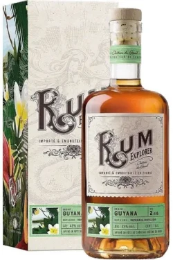 Rum Explorer Demerara Diamond / Rum / Guyana / Cask Finish / 43 % obj. / 0,7 l (3103829604002)