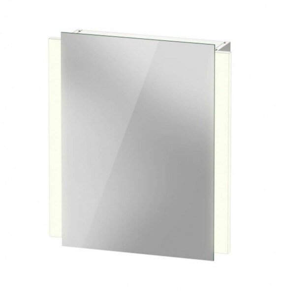 DURAVIT - Ketho.2 Zrcadlová skříňka s LED osvětlením, 70x60x16 cm, 1 dvířka, panty vlevo K27135L00001000