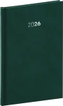 NOTIQUE Týdenní diář Balakon 2026, zelený, 15 x 21 cm (PGD-TA5BA-6007)