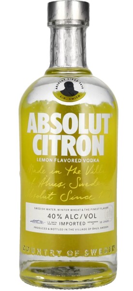 Absolut Citron 40% 0,7 l (holá láhev )