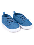 Yoclub Dětské chlapecké boty OBO-0176C-1900 Denim 3-9 měsíců