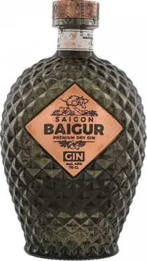 Baigur Saigon Dry Gin / Gin / Jalovcová příchuť / Vietnam / 43 % / 0,7 l (8936188540033)
