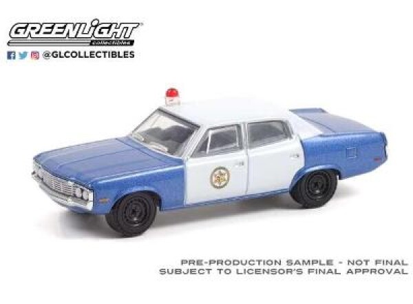 1974 AMC Matador Colonial City Police 1:64 Greenlight