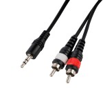 Cascha Audio Cable Stereo 3 m 3,5 mm