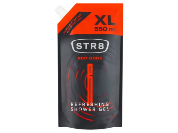 STR8 Red Code osvěžující sprchový gel 550ml