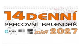 Stolní pracovní kalendář 2027 MIDI 14denní