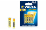 Varta Superlife Baterie AAA / 1.5V / zinko-uhlíková / 4 ks / v blistru (2003101414)