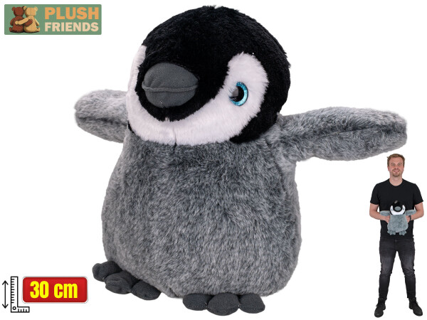 Plyšový tučňák Plush Friends 30 cm