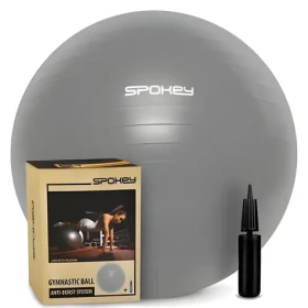 Spokey FITBALL Gymnastický míč šedý / 65 cm (5902693210214)