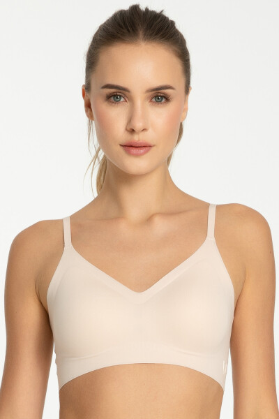 Julimex Simple Bra Top barva:béžová L