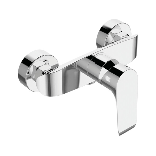 Laveo - Alea - nástěnná sprchová baterie bez příslušenství, chrom BLE_040D