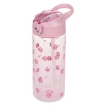BAAGL Tritanová láhev na pití s brčkem Tlapky 500 ml (A-35413)