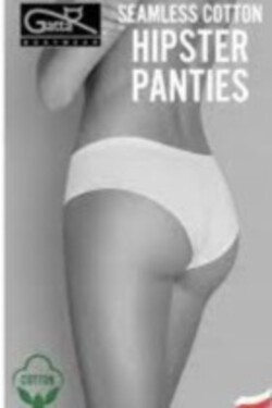 Dámské kalhotky SEAMLESS COTTON HIPSTERS PANTIES světlý nahý L