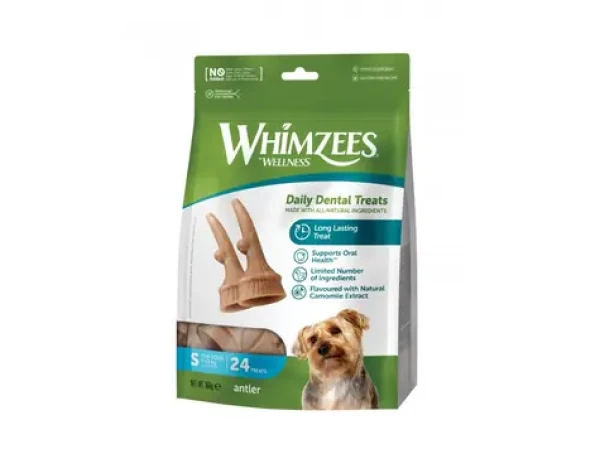Whimzees parohy S 360g / Dentální pamlsky pro psy (8718627755105)