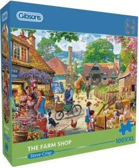 GIBSONS Puzzle Farmářský trh XXL