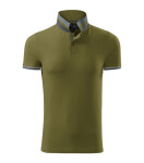 Collar Up polokošile pánská avocado green L
