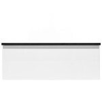 Koupelnová skříňka s krycí deskou SAT B-WAY 99x30x45 cm bílá lesk BWAY100WZ BWAY100WZ