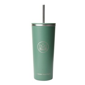 Neon Kactus Designový nerez pohár 710 ml zelená / 0.71 L / nerez (IC2407)
