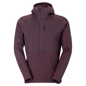 SCOTT Hoody M's Defined Mid Pullover, Cocoa Red (vzorek) velikost: M