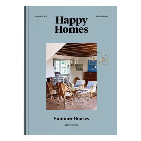Happy Homes - Summer Houses, modrá barva, papír