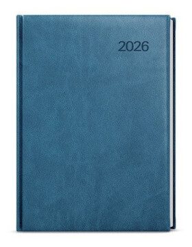 Týdenní diář 2026 Oskar Vivella A5 petrolejová
