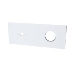 Mereo Kryt hranatý pro podomítkovou baterii s ramínkem, 23x10 cm CB415HU