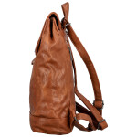 Trendy dámský koženkový kabelko-batoh Vexen, hnědý