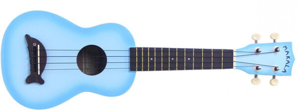 KALA Makala MK-SD Dolphin Soprano Ukulele Light Blue Burst