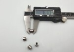 Solidify3D Sada 4 kusů distančních podložek D6/D3/L6 MK3S 2x5,9 a 2x6,1 mm