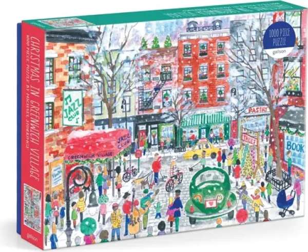 GALISON Puzzle Vánoce v Greenwich Village