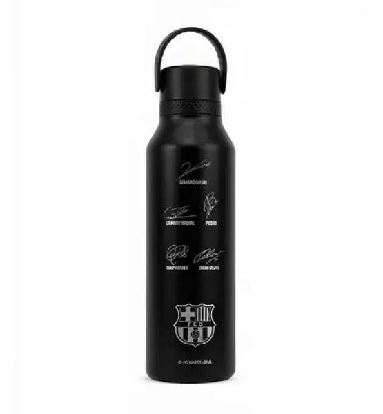 Runbott Mii FC Barcelona Black / Termoláhev / 600 ml / nerezová ocel (972725RB)