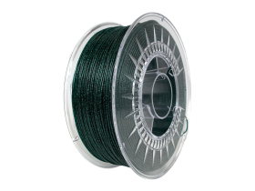 PLA filament 1,75 mm Galaxy třpytivý zelený Devil Design 1 kg