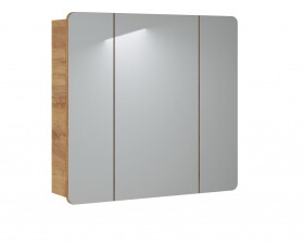COMAD - Zrcadlová skříňka 80cm 3 dvířka ARUBA 5907611647295