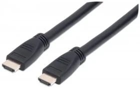 Manhattan kabel do zdi HDMI-HDMI 10m / Ethernet / stíněný / černý (353977)