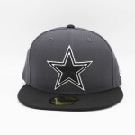 New Era Pánská kšiltovka Dallas Cowboys NFL 2-Tone 59FIFTY Fitted Graphite Velikost: 7