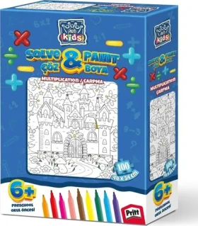 ART PUZZLE 5848 Vybarvovací puzzle Násobení