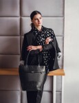 Dámská kabelka z kolekce LABORATORY x DOMINIK NAVRÁTIL VUCH Vita Black, černá